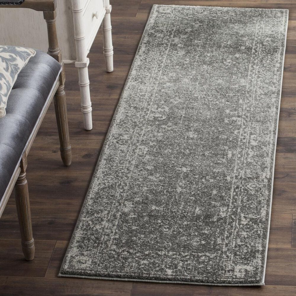Safavieh Evoke EVK270S-27 2"2" x 7" Grey/Ivory Runner, , large
