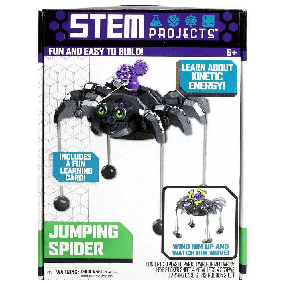 Tara Toy Corp Stem Projects Jumping Spider, , large