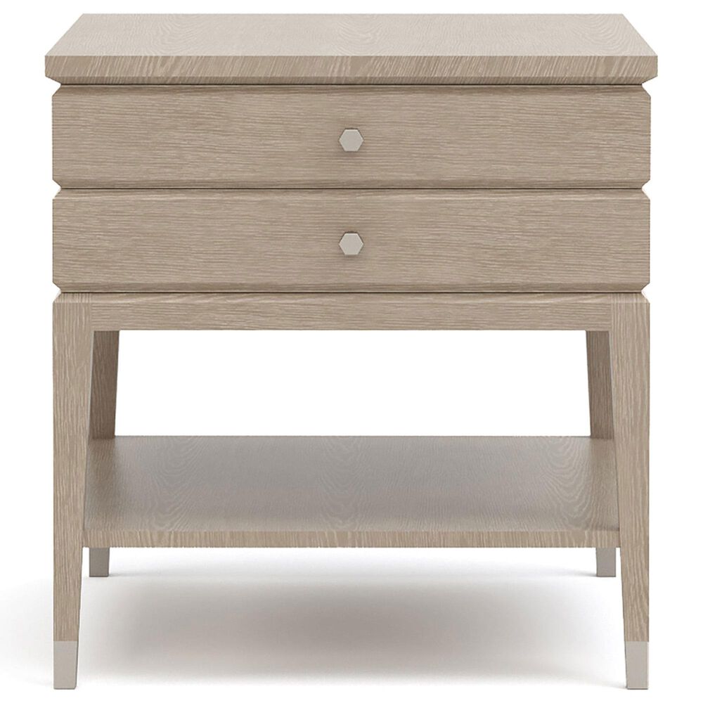 Stickley Furniture Maidstone 2-Drawer End Table in Sandbank, , large