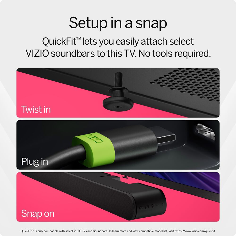VIZIO 65 4K HDR Smart TV w/ 2.1 Soundbar, , large