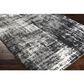 Surya Pepin PEI-1006 7"10" x 11" Charcoal, Black and Cream Area Rug, , large