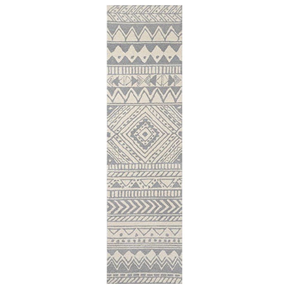 Momeni Mallorca 2" x 8" Grey Runner, , large