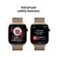 Apple Watch Series 11 (GPS+Cellular) 42mm Gold Titanium Case with Gold Milanese Loop - Gold - (2025)(Pre-Order), , large