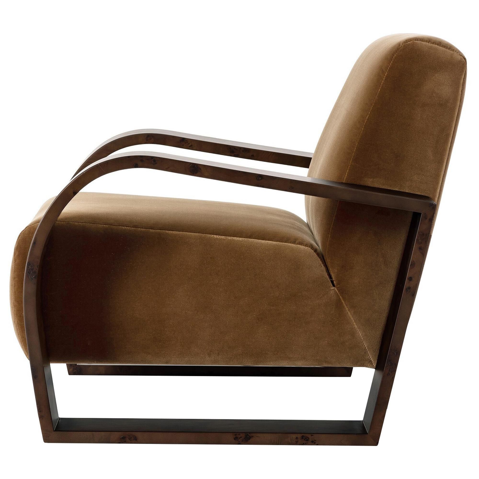 Four Hands Montez Accent Chair in Surrey Ochre
