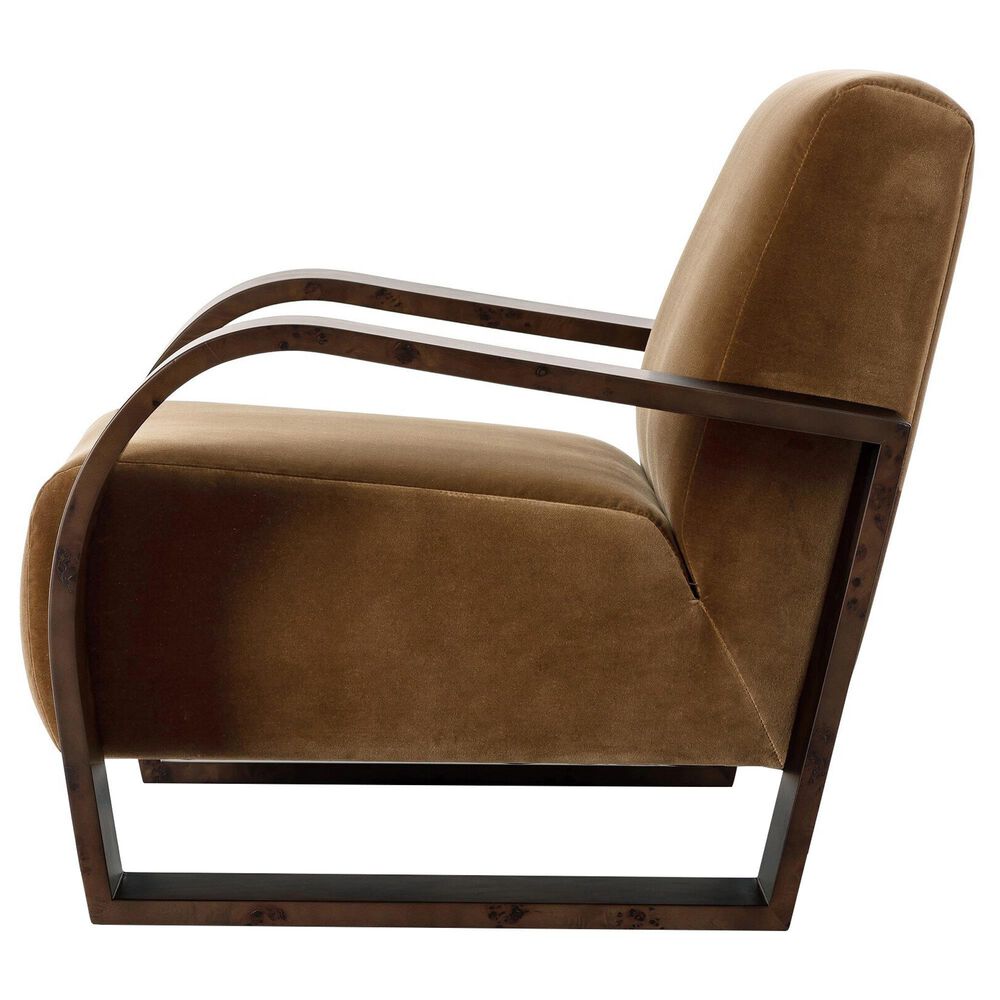 Four Hands Montez Accent Chair in Surrey Ochre, , large