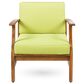 Hearth and Haven Perla Patio Club Chair with Cushions in Green, , large