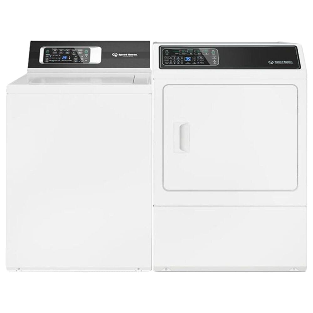Speed Queen 3.2 Cu. Ft. Top Load Washer and 7.0 Cu. Ft. Gas Dryer Laundry Pair in White, , large