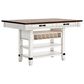 Ashley Valebeck Counter Height Table in White and Brown - Table Only, , large