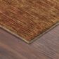 Dalyn Rug Company Soft Essentials Solid Terracotta 8" Round Indoor/Outdoor Area Rug, , large