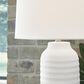 Ashley Vauville Table Lamp in Matte White, , large