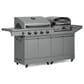 Tytus Anaheim and Emberwood 3-Piece Modular Duo with Gas Tabletop Pizza Oven in Gunmetal Gray, , large