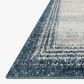 Loloi II Austen AUS-02 6"7" x 9"2" Pebble and Blue Area Rug, , large