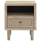 Ashley Cielden 1-Drawer Nightstand in Tan, , large