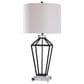 Flair Industries Windsor Table Lamp in Black, , large