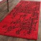 Safavieh Adirondack ADR101F-214 2"6" x 14" Red/Black Runner, , large