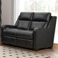 Barcalounger Ayden Power Loveseat in Elway Dark Gray, , large