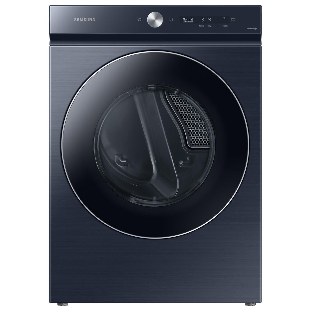 Samsung Bespoke 7.6 Cu. Ft. Ultra Capacity Electric Dryer with AI Optimal Dry in Brushed Navy, , large