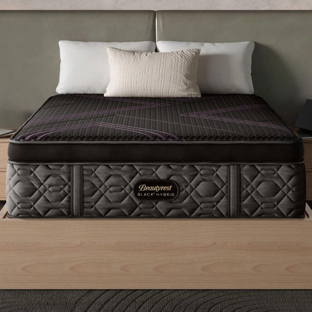 Beautyrest Black Hybrid Series 2 Medium Apex Top Twin XL Mattress, , large