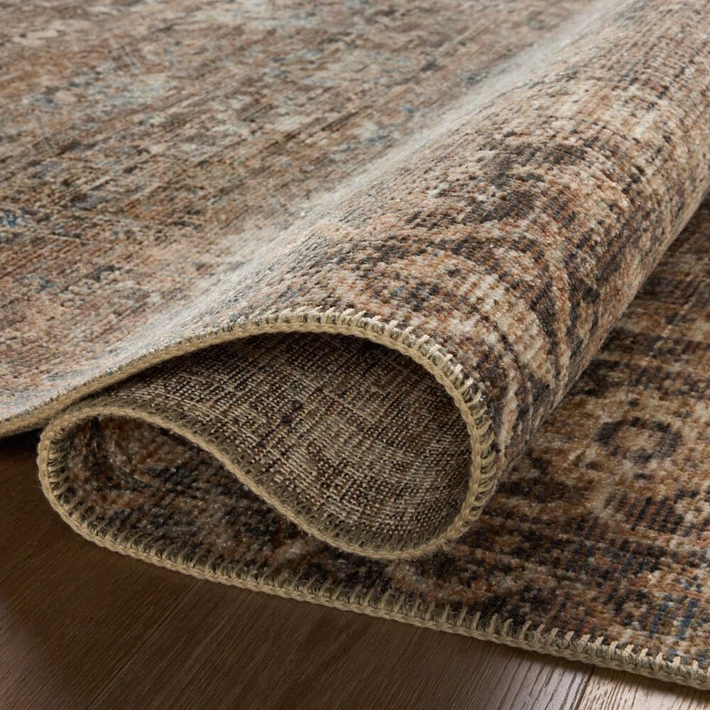 Loloi Heritage 12&#39; x 15&#39; Mocha and Denim Area Rug, , large