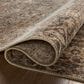 Loloi Heritage 12" x 15" Mocha and Denim Area Rug, , large