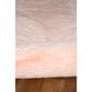 Linon Maven Faux Rabbit 5" x 7" Pink Area Rug, , large