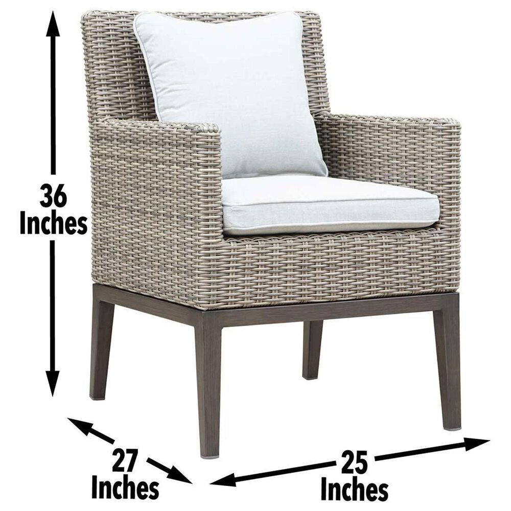Steve Silver Co. Marina Patio Arm Chair in Tan, , large