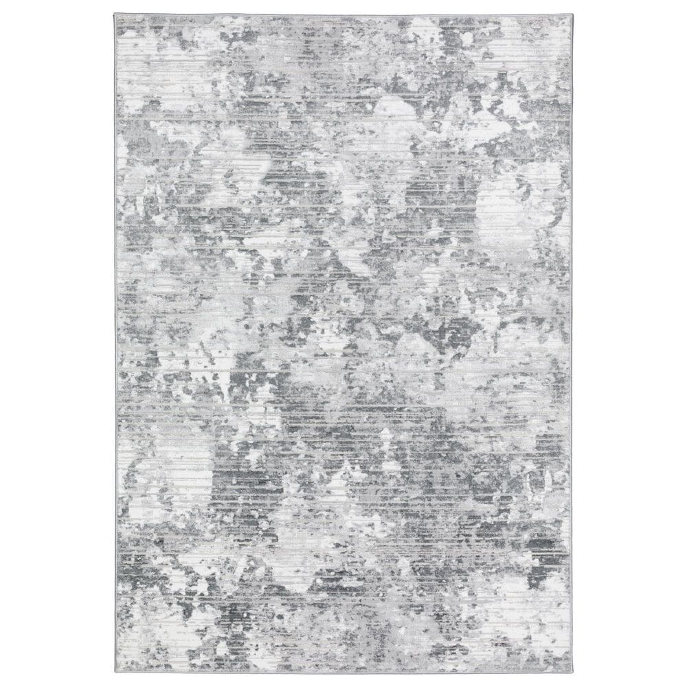 Dalyn Rug Company Rhodes Abstract 3"2" x 5"1" Gray Area Rug, , large