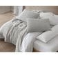 Sunday Citizen 3-Piece Snug Stitch Queen Comforter Set in Cloud Gray, , large
