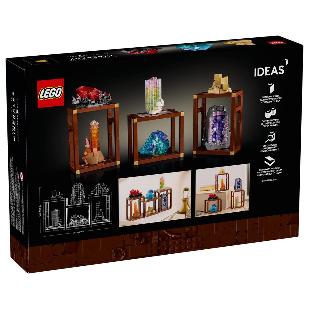 LEGO Ideas Minerals Building Set, , large