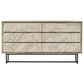 Blue River Peridot 6 Drawer Dresser in Natural Acacia Wood, , large