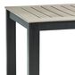 Ashley Mount Valley Rectangular Dining Table in Driftwood and Black, , large