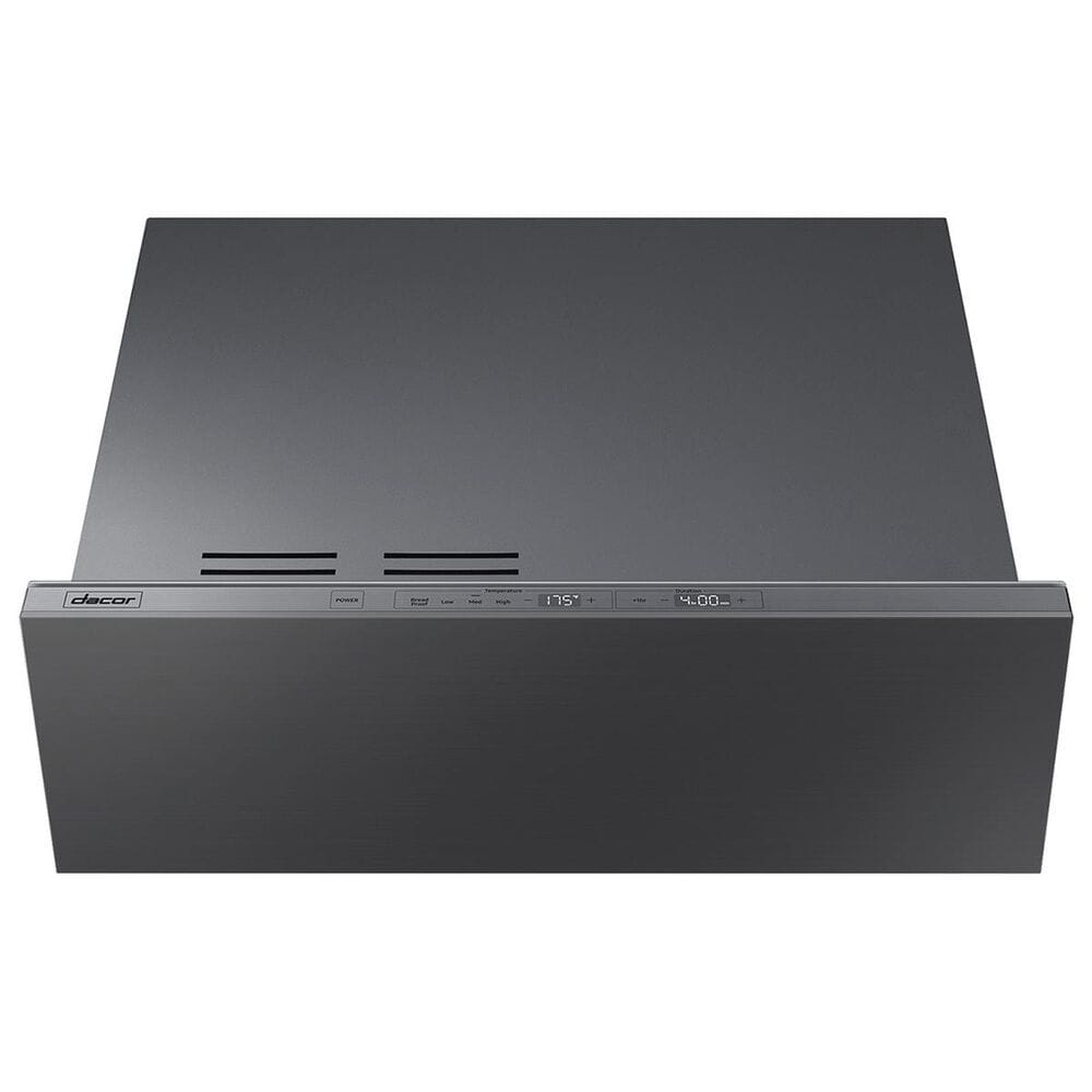 Dacor Modernist 30" Integrated Warming Drawer in Graphite Stainless Steel, , large