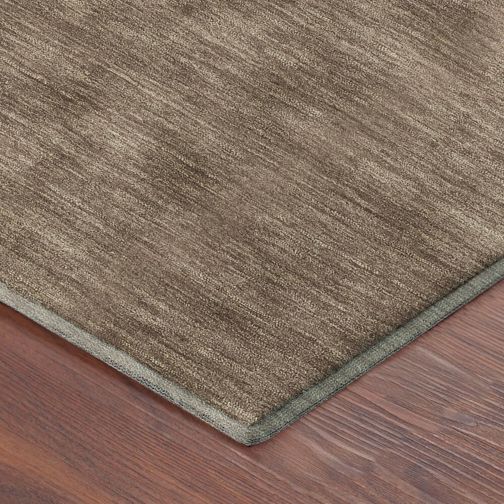 Dalyn Rug Company Soft Essentials Solid Mocha 10' x 14' Area Rug, , large