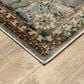 Oriental Weavers Juliette Distressed 205E3 9"10" x 12"10" Gray Area Rug, , large