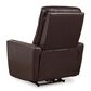 Ashley Pisgham Power Recliner with Adjustable Headrest in Chocolate, , large