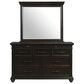 Mayberry Hill Slater Dresser and Mirror in Black, , large