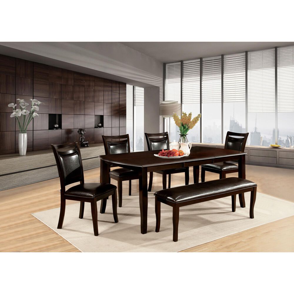 Furniture of America Sharp Dining Chair in Espresso &#40;Set of 2&#41;, , large