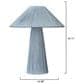 Splendor Living Thornfield Table Lamp in Blue, , large