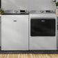 Maytag 5.2 Cu. Ft. Smart Top Load Washer and 7.4 Cu. Ft. Smart Gas Top Load Dryer Laundry Pair in White, , large
