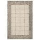 Chris Loves Julia x Loloi Francis 9"3" x 13" Cream and Black Area Rug, , large