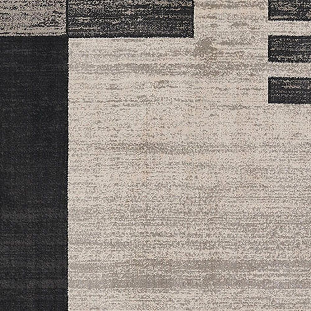 Momeni Edition EDI-4 3&#39;10&quot; x 5&#39;7&quot; Charcoal Area Rug, , large