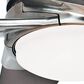 Hunter Stealth DC 54" Ceiling Fan with LED Light in Brushed Nickel, , large