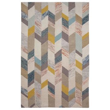 Feizy Arazad 8" x 11" Gray and Gold Area Rug, , large