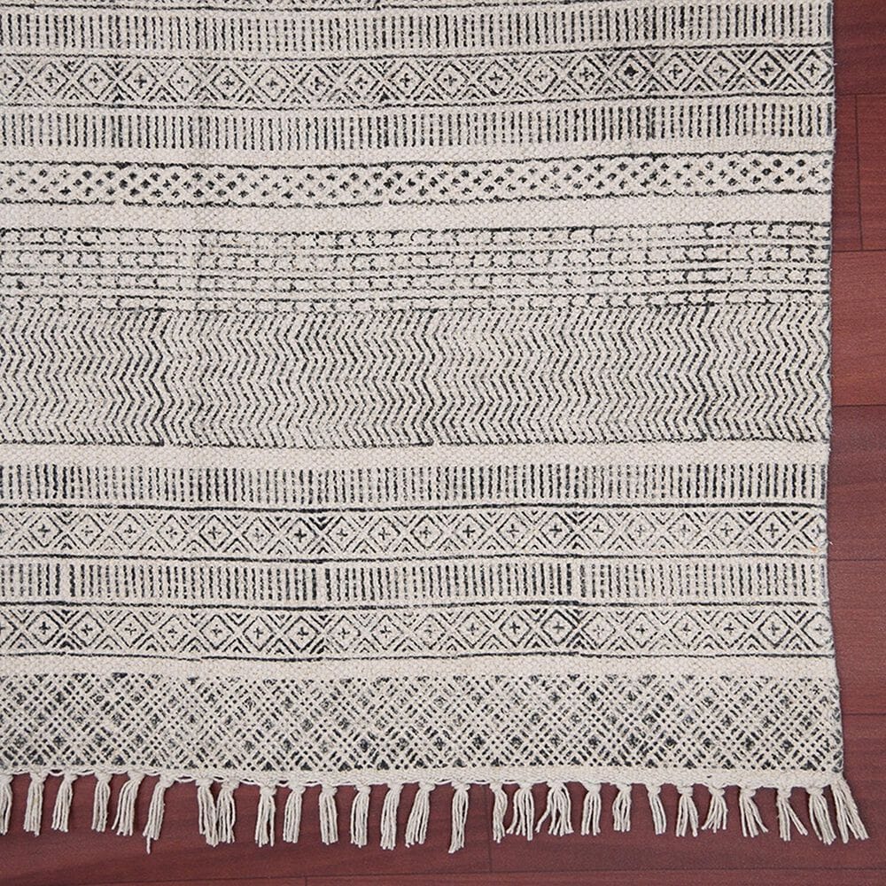 Amer Rugs Dune 2&#39;6&quot; x 8&#39; Charcoal Runner, , large