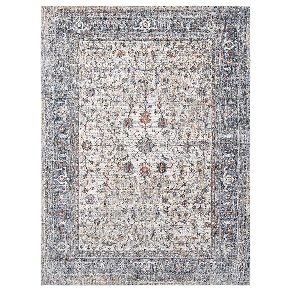 Amer Rugs Vermont 2" x 3" Ivory and Gray Area Rug, , large