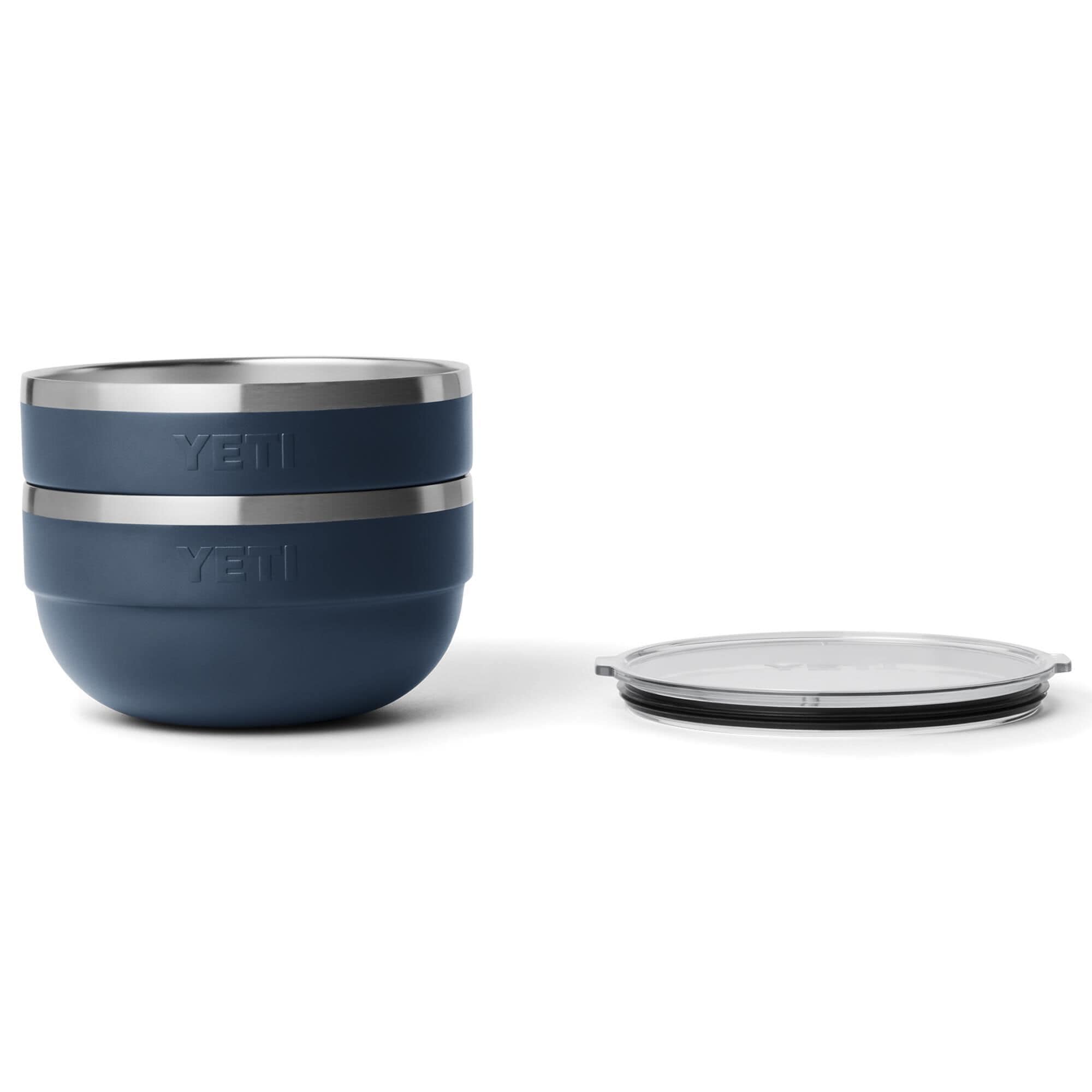 YETI Rambler 3-Piece Standard Insulated Bowl Set in Navy