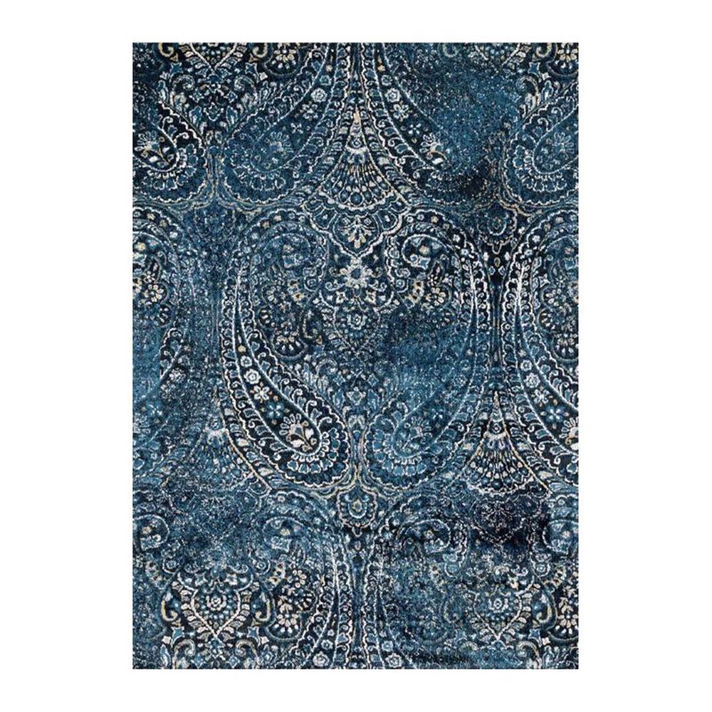 Loloi Torrance TC-02 9"3" x 13" Navy/Indigo Area Rug, , large