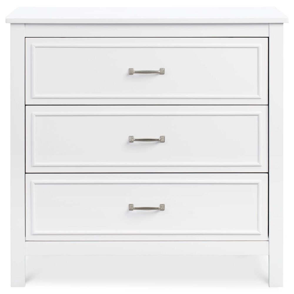 DaVinci Charlie 3 Drawer Dresser in White, , large
