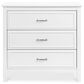 DaVinci Charlie 3 Drawer Dresser in White, , large
