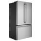 Monogram 23.10 Cu. Ft. Counter-Depth French Door Refrigerator in Stainless Steel, , large